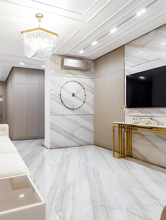 Luxury marble kitchen